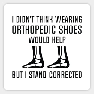 Orthopedic Shoes Sticker